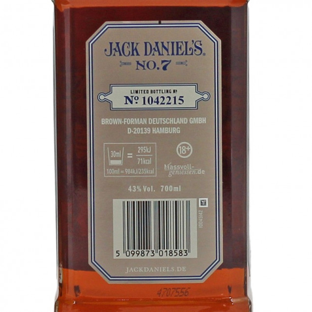 Jack Daniels Legacy Edition No.3 0,7 L 43% vol