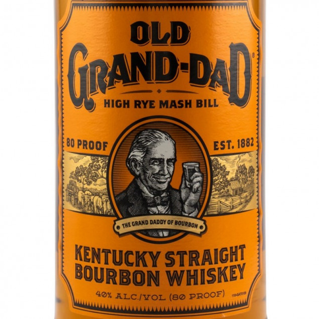 Old Grand Dad Bourbon Whiskey 1 L 40% vol