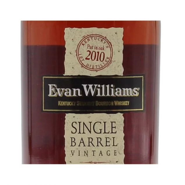 Evan Williams Single Barrel Vintage 0,7 L 43,3% vol