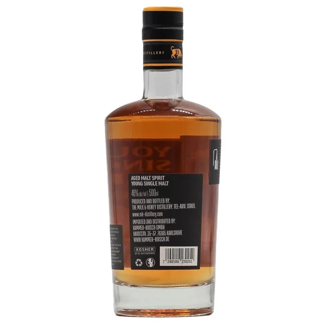 Milk & Honey Young Single Malt 0,5 L 46% vol