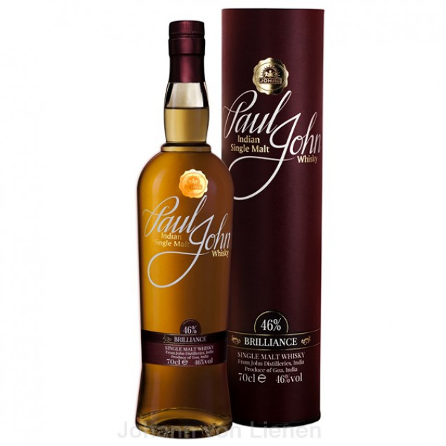 Image of Paul John Brilliance Indian Single Malt 0,7 L 46%vol