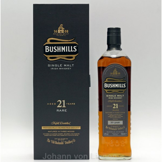 Image of Bushmills 21 Jahre 0,7 L 40%vol