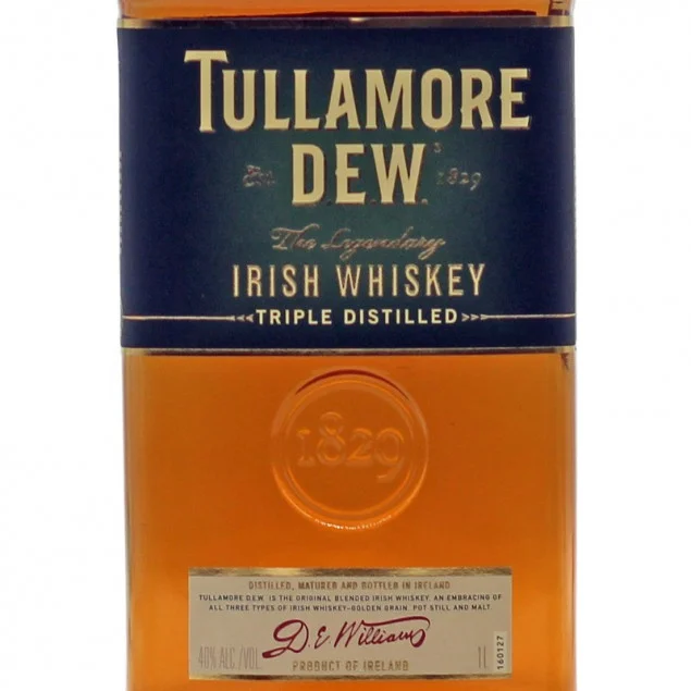 Tullamore Dew Irish Whiskey 1 L 40% vol