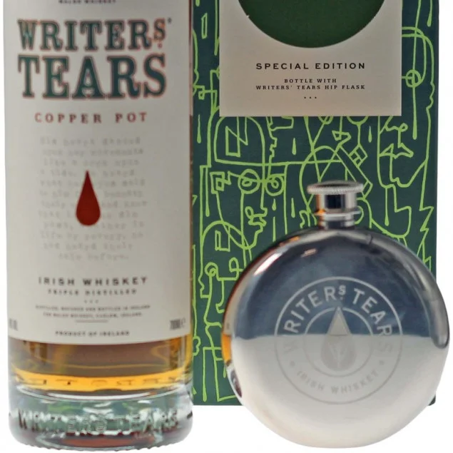 Writers Tears Copper Pot Irish Whiskey Geschenkset 0,7 L 40% vol