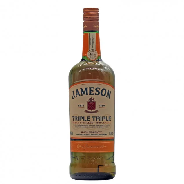 Jameson Triple Triple 1 L 40% vol