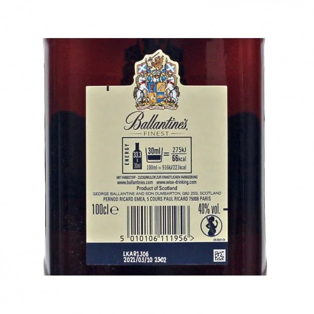 Ballantines Finest 1 L 40% vol