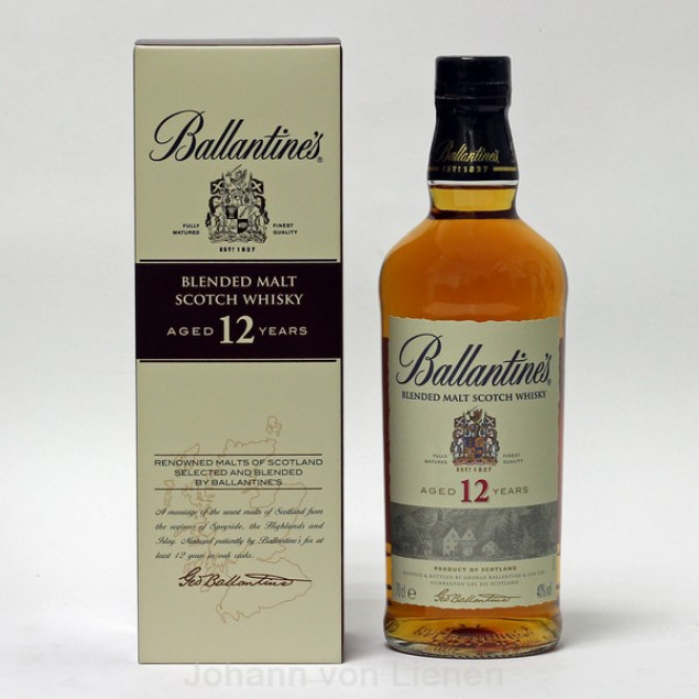 Image of Ballantines 12 Years Blended Malt 0,7 L 40%vol