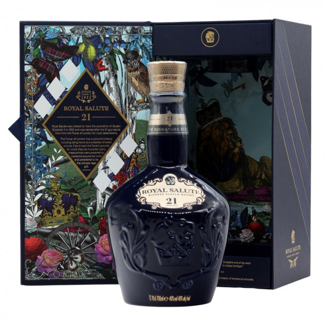 Image of Chivas Regal 21 Jahre Royal Salute Whisky 40% 0,7l (194,14 &euro; pro 1 l)