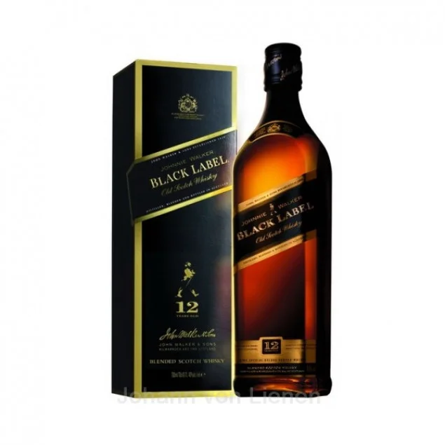 Johnnie Walker Black Label 1 Ltr. 40%vol