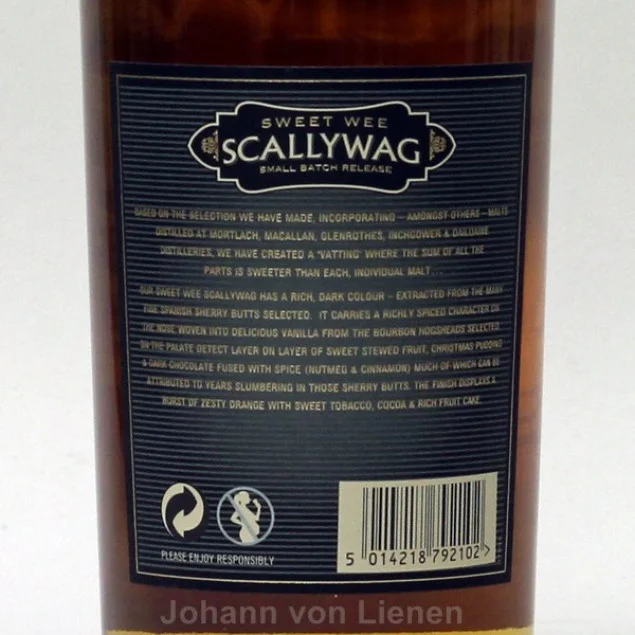 Scallywag Speyside Blended Malt 0,7 L 46%vol