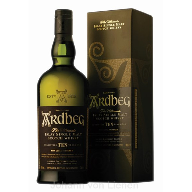 Image of Ardbeg 10 Jahre Islay Whisky 46% 0,7l (69,86 &euro; pro 1 l)