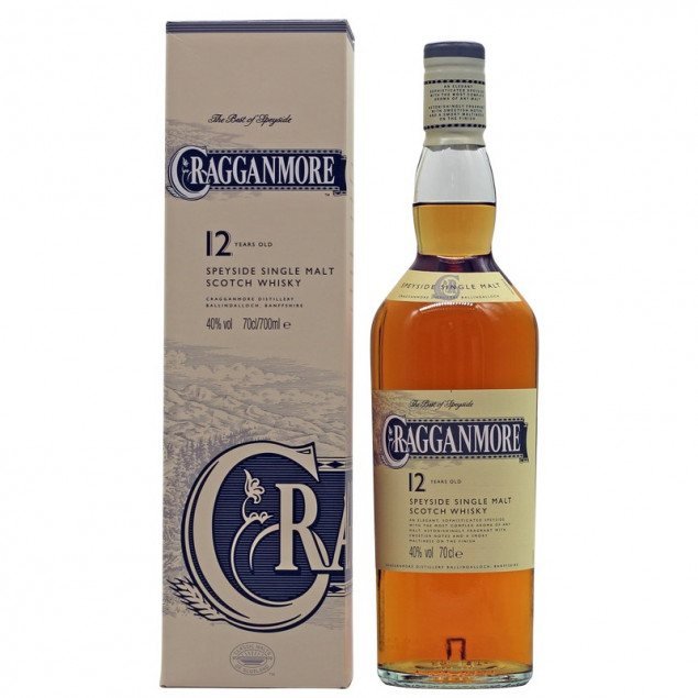 Image of Cragganmore 12 Jahre Speyside Whisky 40% 0,7l (52,14 &euro; pro 1 l)