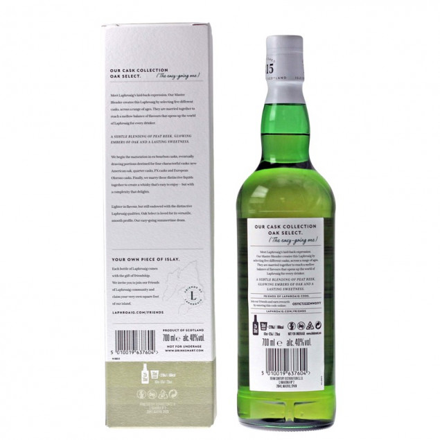 Laphroaig Whisky Oak Select 0,7 L 40% vol