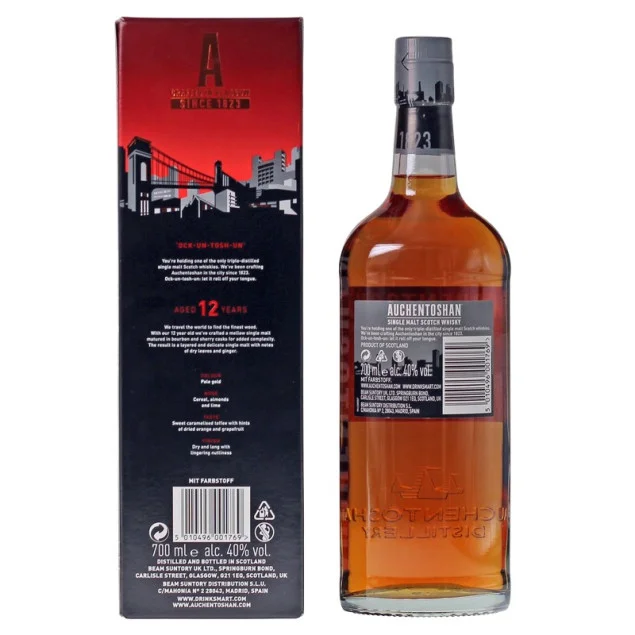 Auchentoshan 12 Years 0,7 L 40%vol