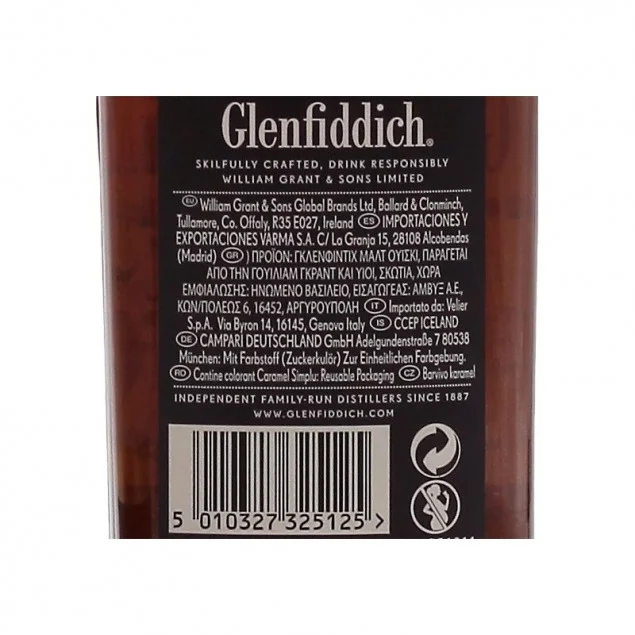 Glenfiddich 15 Years 0,7 L 40%vol