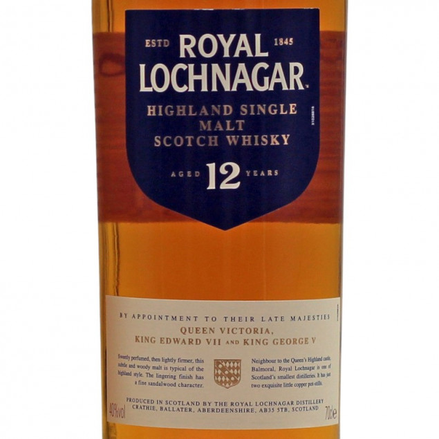 Royal Lochnagar 12 Jahre 0,7 Ltr. 40% vol