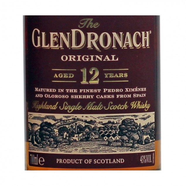 Glendronach 12 Jahre 0,7 L 43% vol