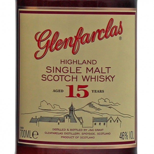 Glenfarclas 15 Jahre 0,7 L 46% vol