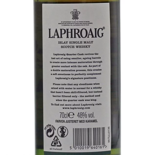 Laphroaig Whisky Quarter Cask 0,7 L 48% vol