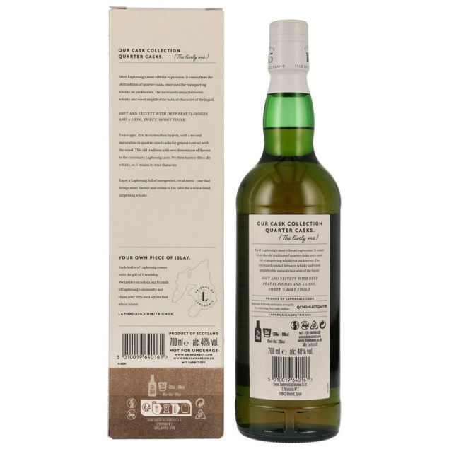 Laphroaig Whisky Quarter Casks 0,7 L 48% vol