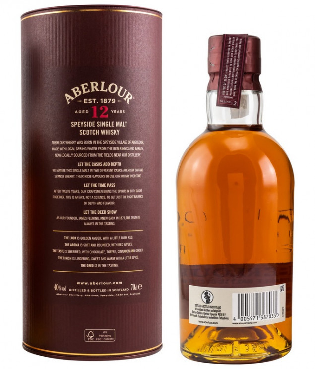 Aberlour 12 Jahre Double Cask 0,7 L 40% vol