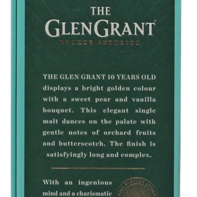 Glen Grant 10 Jahre 0,7 L 40%vol