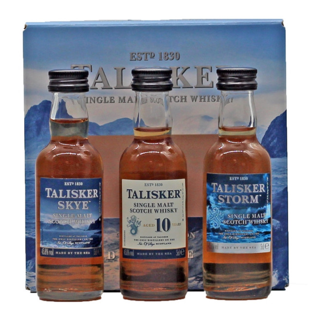 Image of Talisker Miniaturen Collection 3 x 0,05 L 45,8% vol