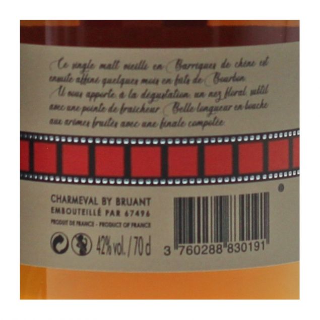 Charmeval by Bruant Bourbon Cask Finish 0,7 L 42% vol