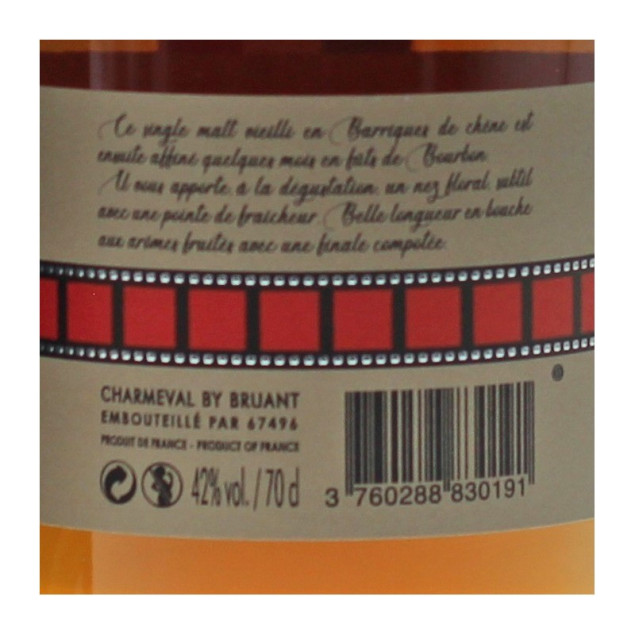 Charmeval by Bruant Bourbon Cask Finish 0,7 L 42% vol