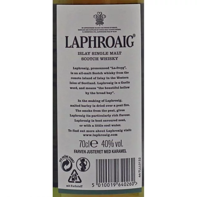 Laphroaig Whisky 10 Jahre 0,7 L 40% vol
