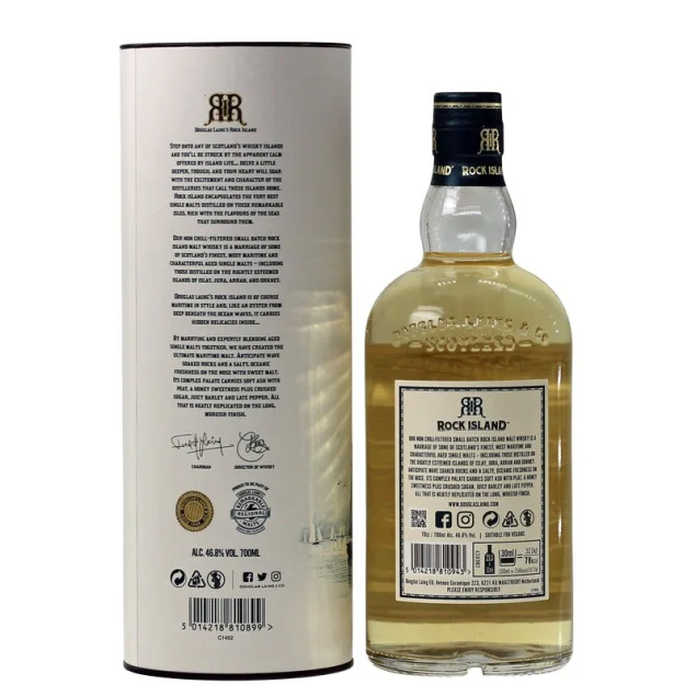 Douglas Laings Rock Island Whisky 0,7 L 46,8% vol