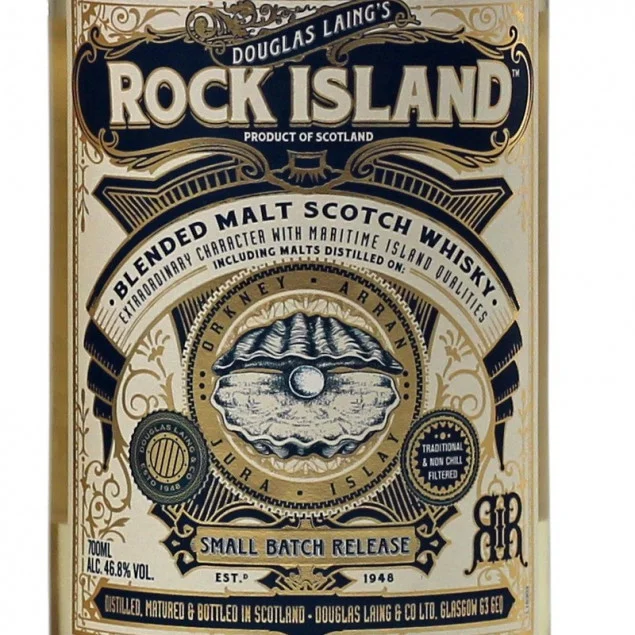 Douglas Laings Rock Island Whisky 0,7 L 46,8% vol