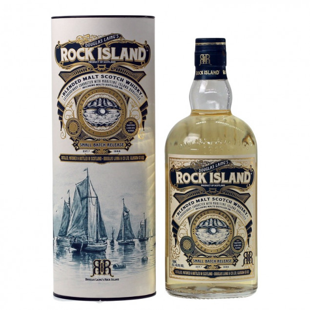Image of Douglas Laing's Rock Island Blended Malt Scotch Whisky - Whisky, Schottland, trocken, 0,7l