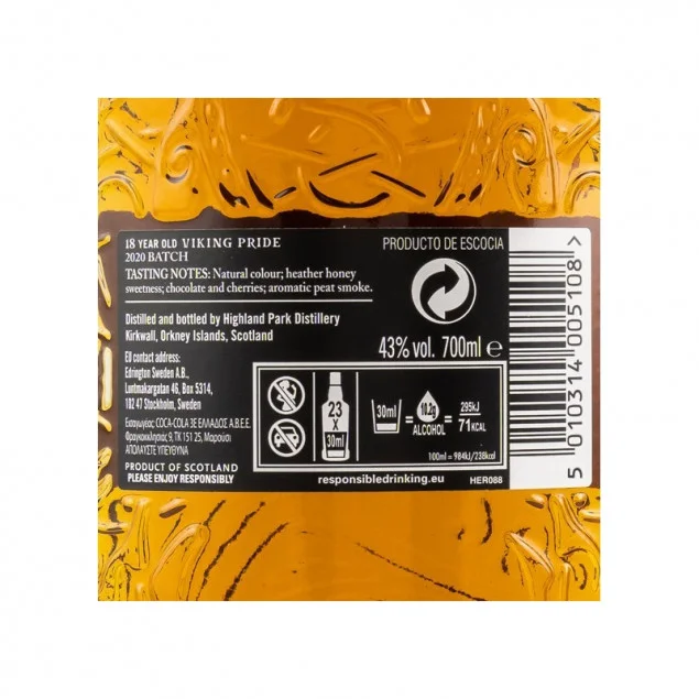 Highland Park 18 Years 0,7 L 43%vol