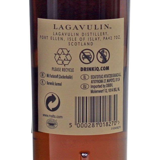 Lagavulin 16 Jahre Single Malt Scotch Whisky 0,2 L 43% vol