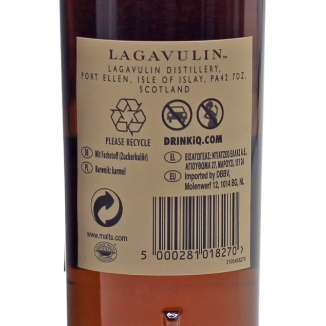 Lagavulin 16 Jahre Single Malt Scotch Whisky 0,2 L 43% vol