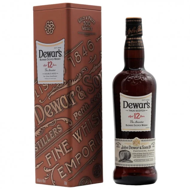 Dewars 12 Years Double Aged 0,7 L 40%vol