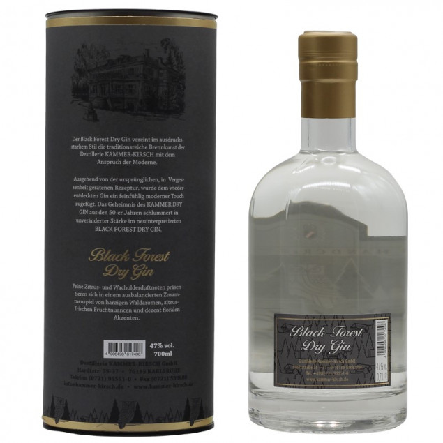 Black Forest Dry Gin 0,7 L 47% vol.