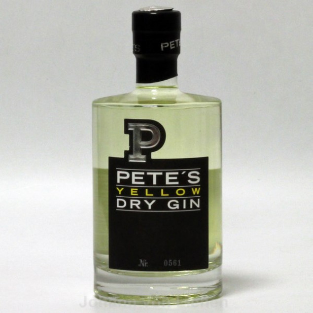 Image of Pete's Yellow Dry Gin 0,5 L 47 %vol