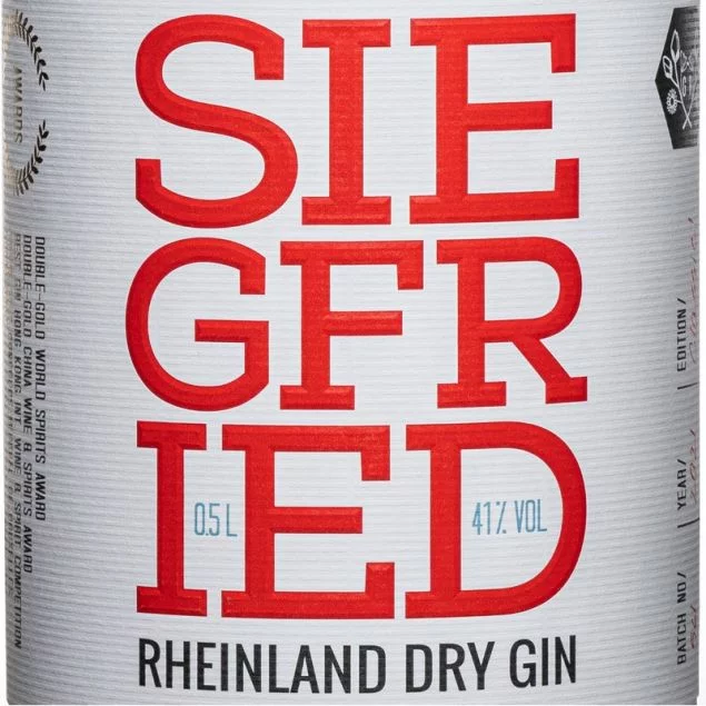 Siegfried Rheinland Dry Gin 0,5 L 41% vol