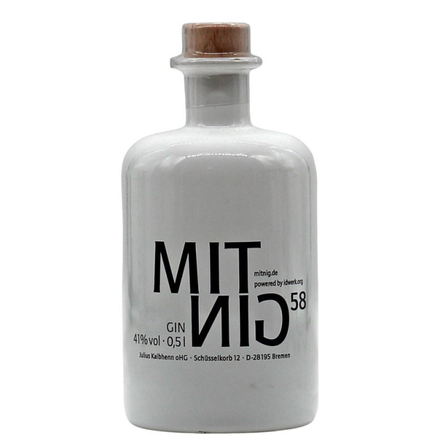 Image of Mit Nig Gin 58 0,5 L 41% vol