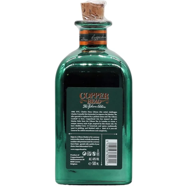 Copperhead Gin The Gibson Edition 0,5 L 40%vol