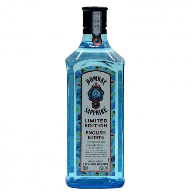 Bombay Sapphire Gin English Estate 0,7 L 41% vol.