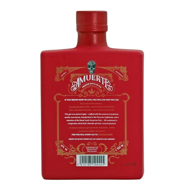 Amuerte Coca Leaf Gin Red Edition 0,7 L 43% vol