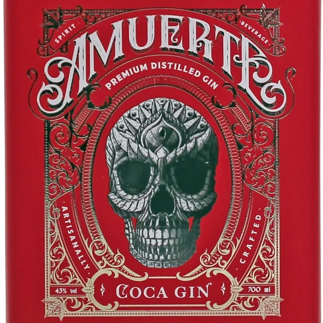 Amuerte Coca Leaf Gin Red Edition 0,7 L 43% vol