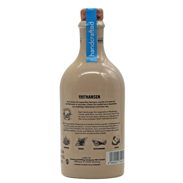 Knut Hansen Dry Gin 0,5 L 42% vol