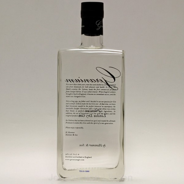 Geranium London Dry Gin 0,7 L 44%vol