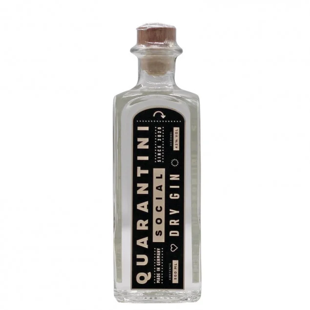 Quarantini Social Dry Gin 0,5 L 42% vol