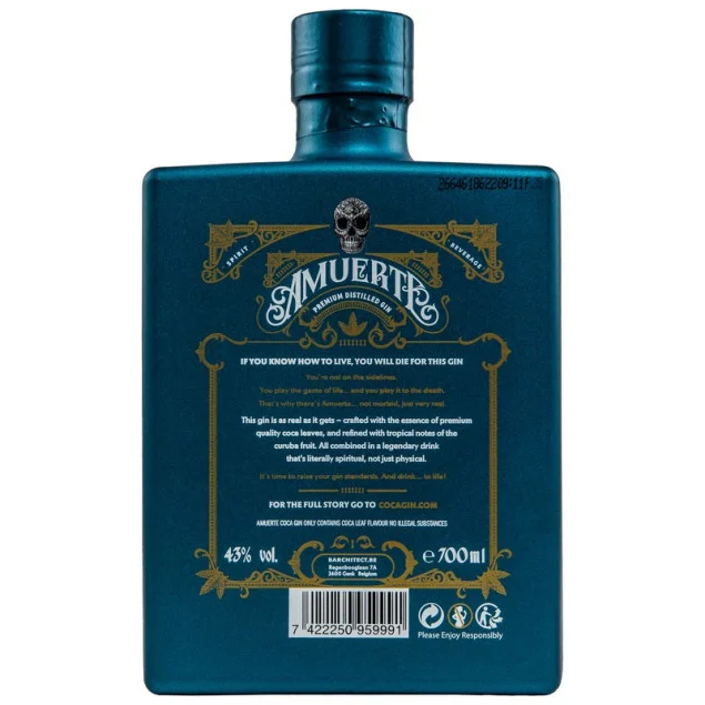 Amuerte Coca Leaf Gin Green Edition 0,7 L 43% vol