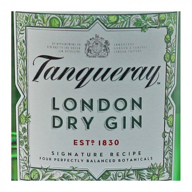 Tanqueray London Dry Gin 1 L 43,1% vol